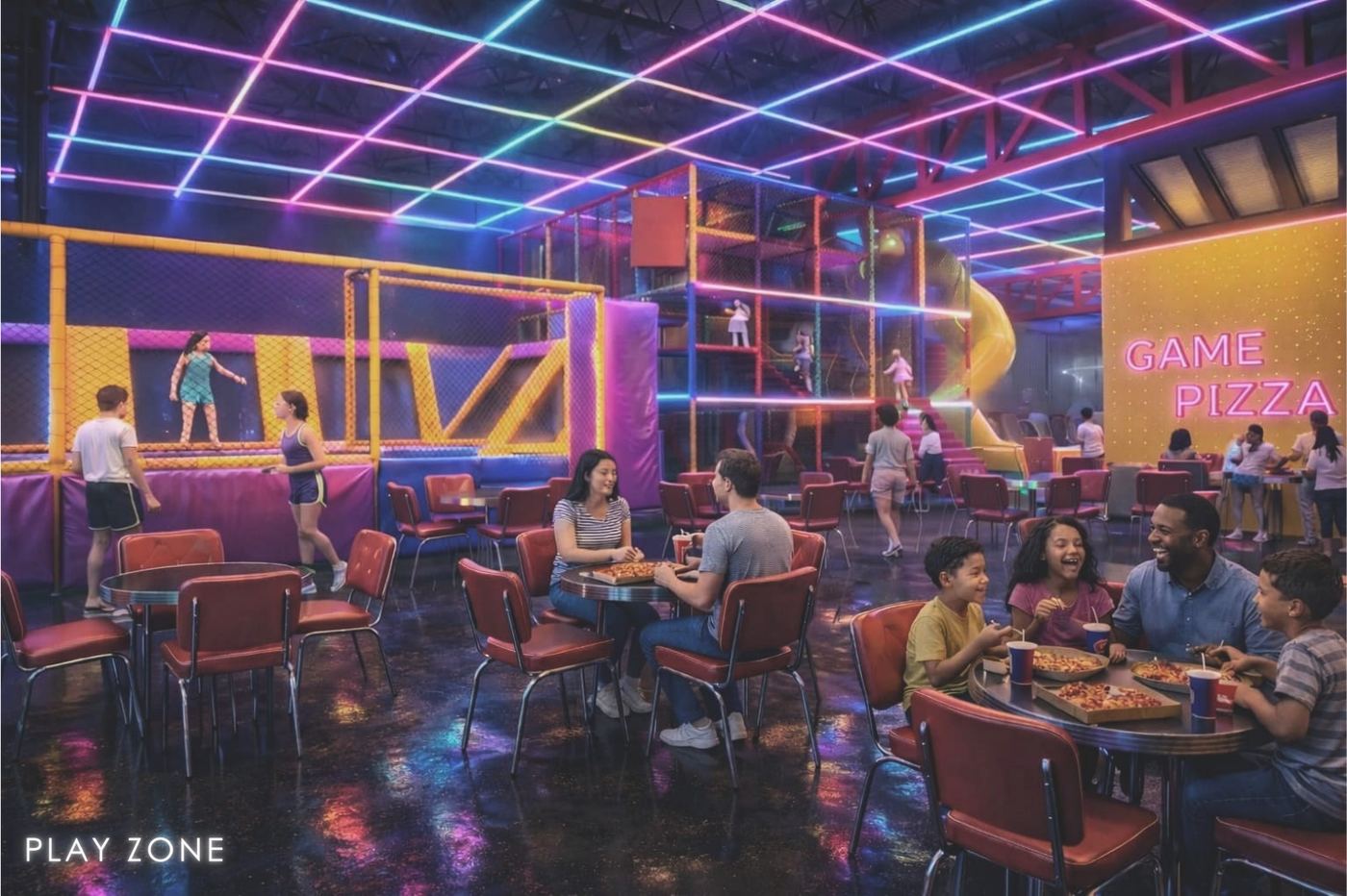 Render de Gravity Zone